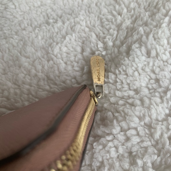 Michael Kors large jet set dusty rose wallet - Picture 4 of 5